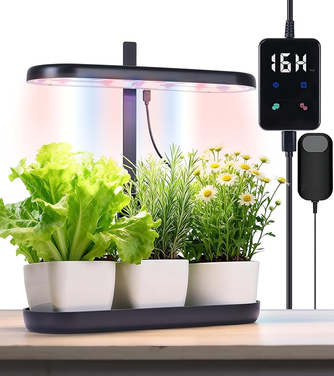 Grow Lights for Indoor Plants, 20W Full Spectrum LED Grow Lamp for Indoor Garden - Image 9