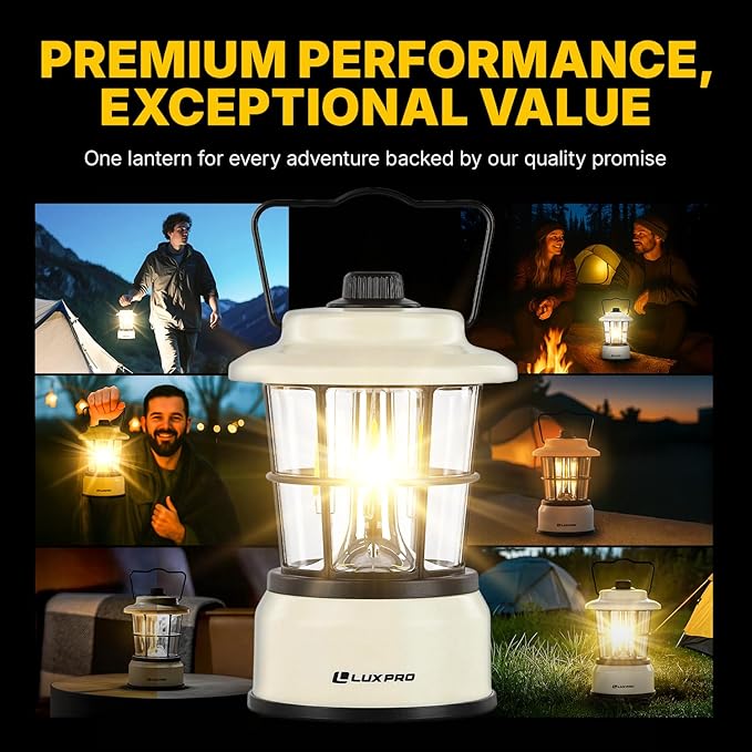LUXPRO Retro LED Lantern - Image 9
