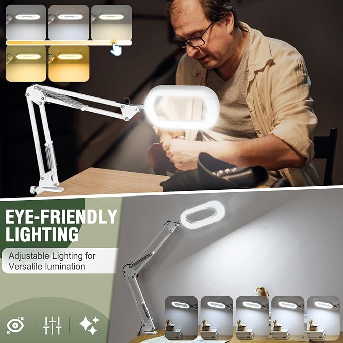 Veemagni 10X Rectangle Magnifying Glass - Image 3