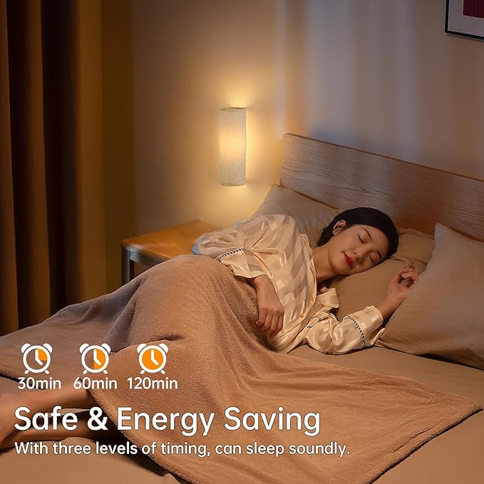 Adhesive Battery Operated Wall Sconce Set of 2, 5000 mAh Battery Rechargeable - Image 6