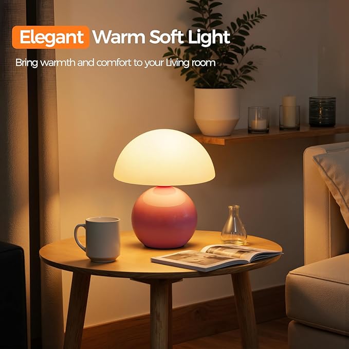 NIORSUN Mushroom Lamp Table Lamp - Image 9
