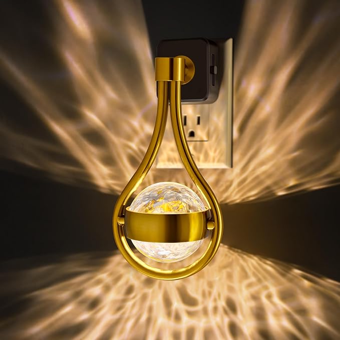 Briignite LED Night Lights Plug into Wall, 330° Rotating Night Light by WelcometoBriigniteenjoyyourshopping
