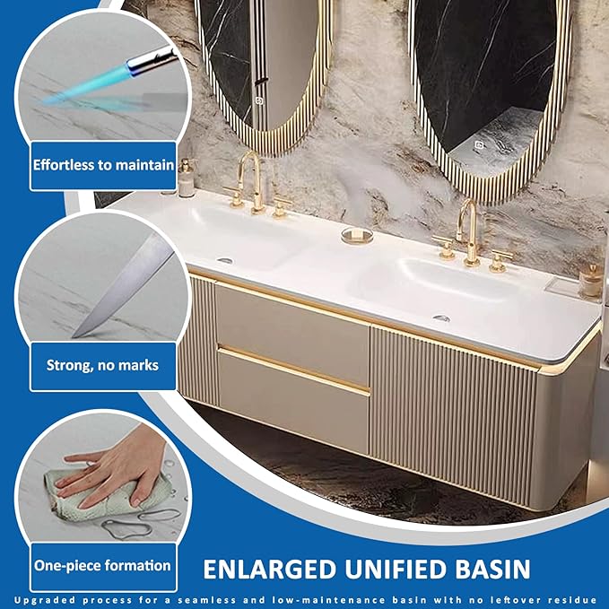 Double Sink Bathroom Vanity - Image 5