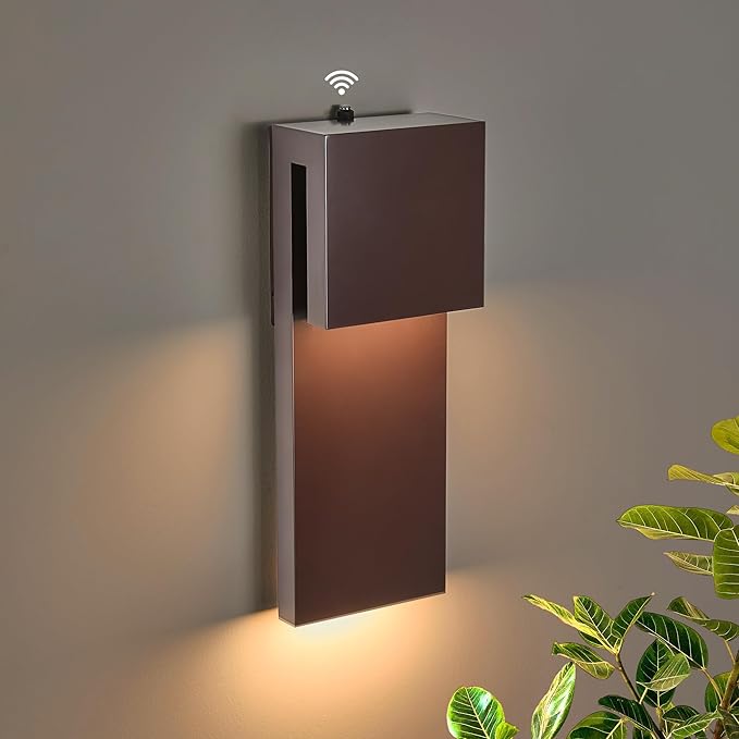 15IN Outdoor Wall Sconce Fixture, Dusk to Dawn Patio Lights, Waterproof by TarentlightOutdoorLighting