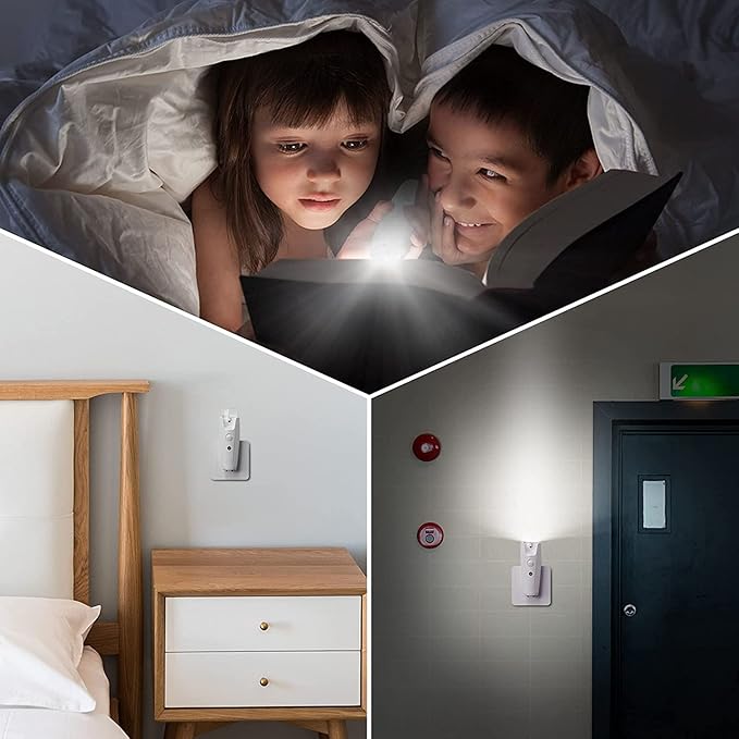 Emergency Lights for Home, 3-in-1 Function Power Failure Light, Flashlight and - Image 5