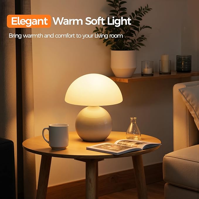 NIORSUN Wireless Mushroom Lamp, Table Lamp - Image 7