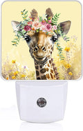 Giraffe Flower Night Light, Plug-into Nightlight White LED Lamp, Energy by Unknown
