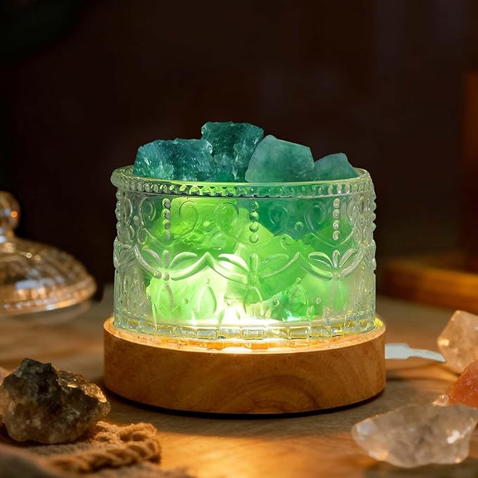 Runyangshi Crystal Lamp Night Light by Runyangshi