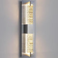 WOSHITU LED Wall Sconce Light: 19 Inch Nickel Modern Sconces Wall Lighting by WOSHITU