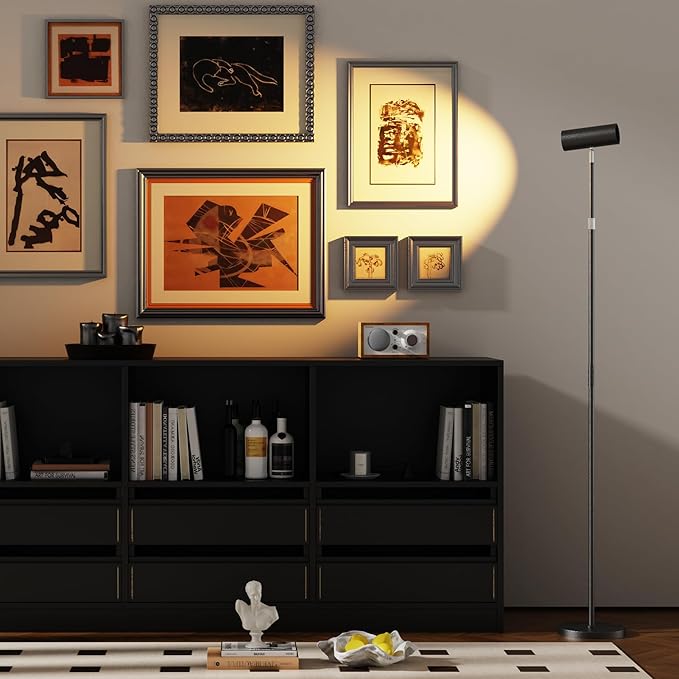 Spotlight Floor Lamp, Tall LED Standing Lamp - Image 5