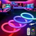 LED Neon Lights, IC+RGB 32.8FT Rope Lights Control by VOEWT