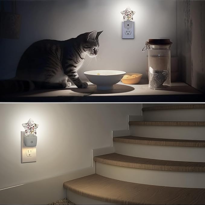 Vintage Flower Night Lights Plug into Wall - Image 7