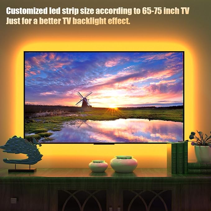 Tv Led Backlight, Maylit 14.3ft Led Strip Lights - Image 4