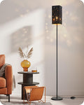 64.6" Floor Lamp, with Foot Switch, Standing Lamp with Sky Stars Design by GOEBLESON