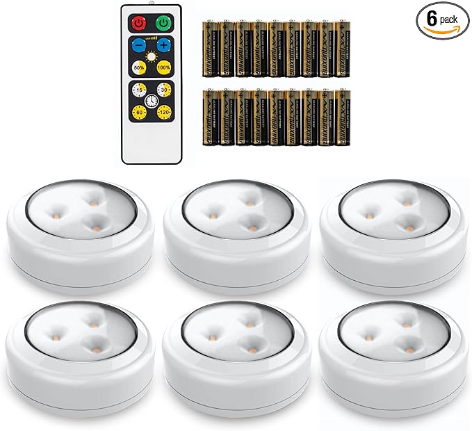 Brilliant Evolution Stick On Push Lights by BrilliantEvolution