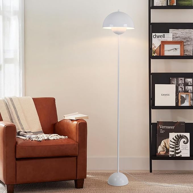 COSYLUX Modern Floor Lamp for Living Room, Industrial Tall Standing Lamp for - Image 2
