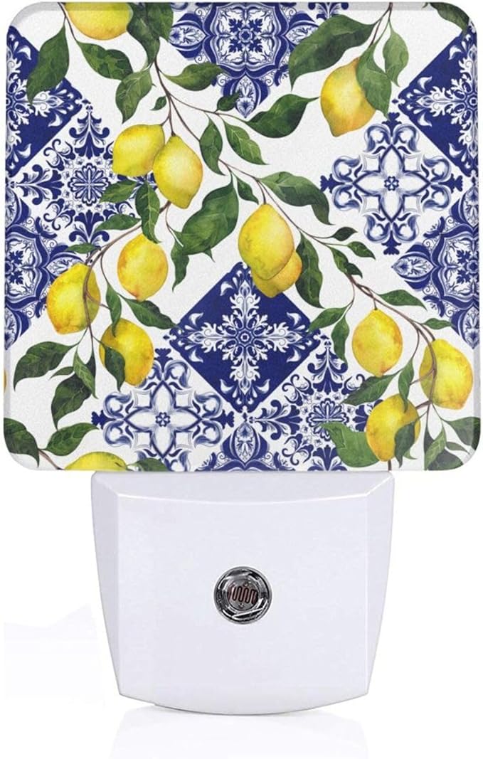 Led Night Light, Lemon Decorative Plug in Nightlights, by Unknown