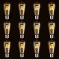 ASOKO LED Dimmable Vintage Edison Led Bulbs 6W Antique Style, 2300K Warm White by ASOKO