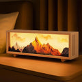 JOHOUSE Nature Decor Ambient Lamp-Inspired Unique Lamp– Mountain Scene Wooden by JOHOUSE
