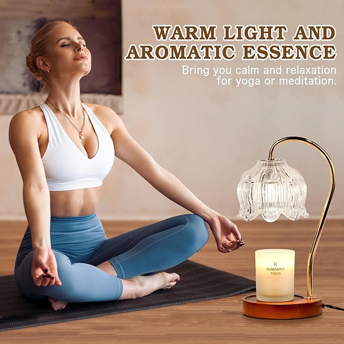 White Clear Candle Warmer Lamp - Image 7