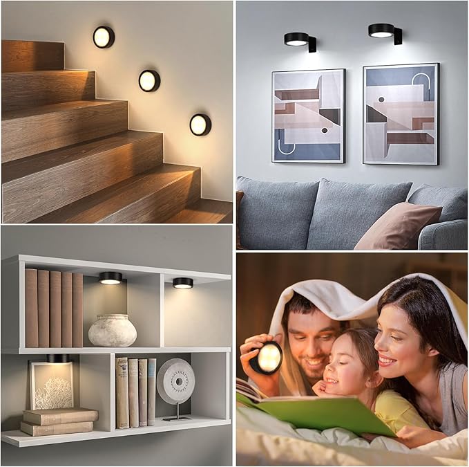 4-Pack Picture Light Battery Operated - Image 7