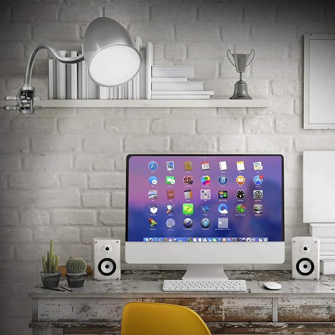 Desk lamp with Clamp, Non-Dimmable Clip Light - Image 7
