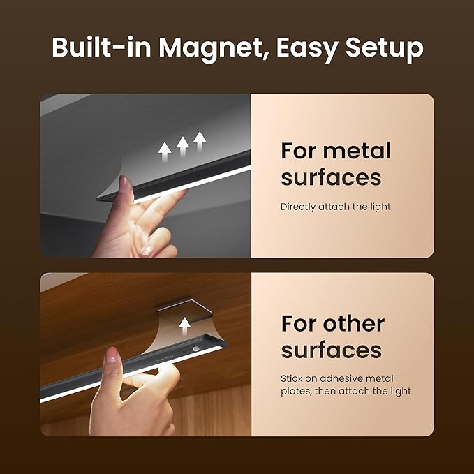 Under Cabinet Lighting, Motion Sensor Under Counter Lights - Image 8