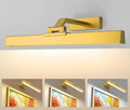 Picture Lights Wall Light 16in CCT Gallery Light | Battery Operated, Remote by Afyuol