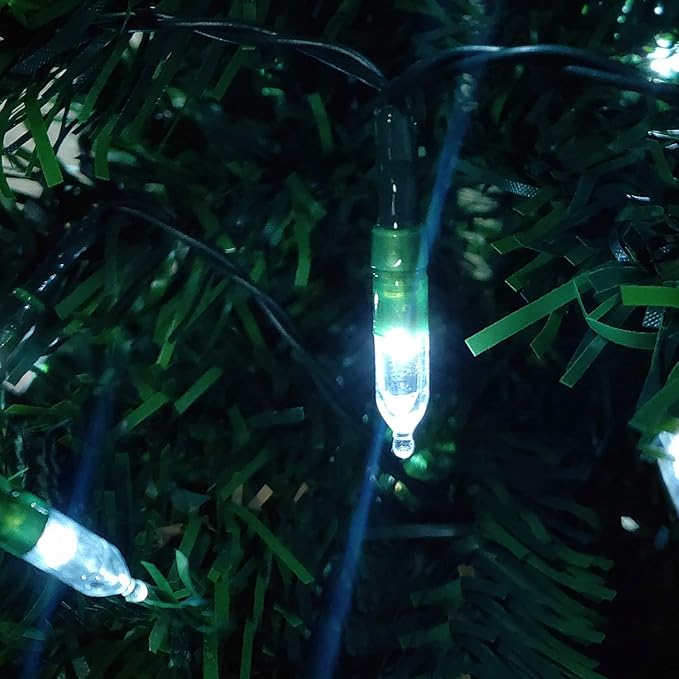 Battery Operated String Light, 33ft 100 LED Christmas Light - Image 7