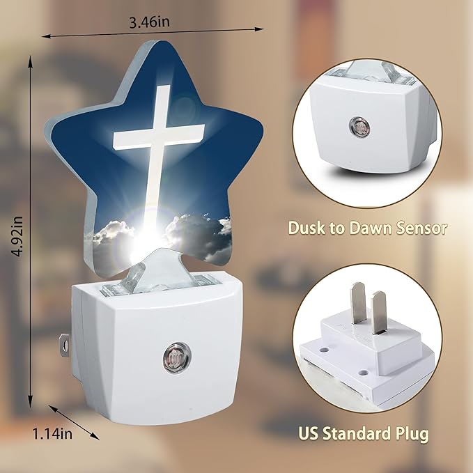 Cross Heaven Plug-in Night Light - Image 6