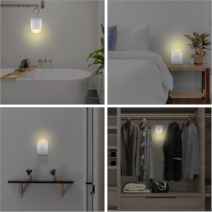 Motion Sensor LED Night Lights Warm White - Image 6