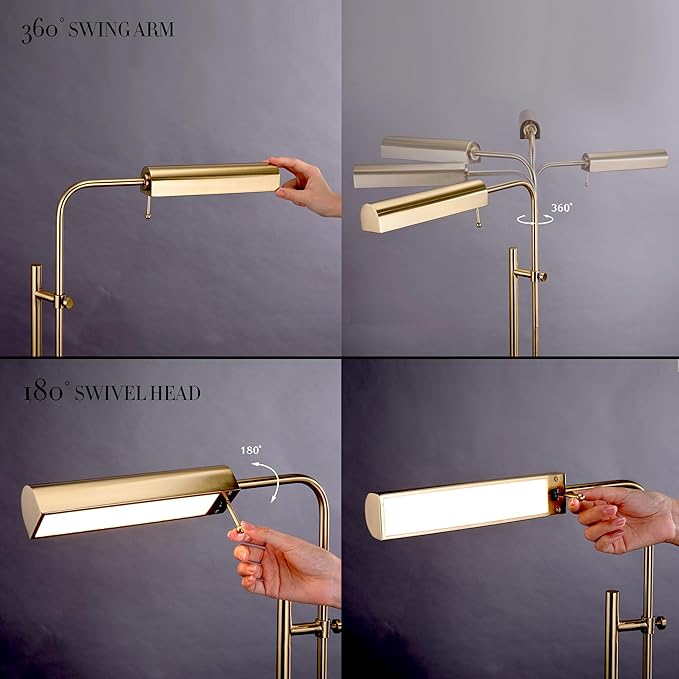 O'Bright Cedric Adjustable Pharmacy Floor Lamp - Image 4