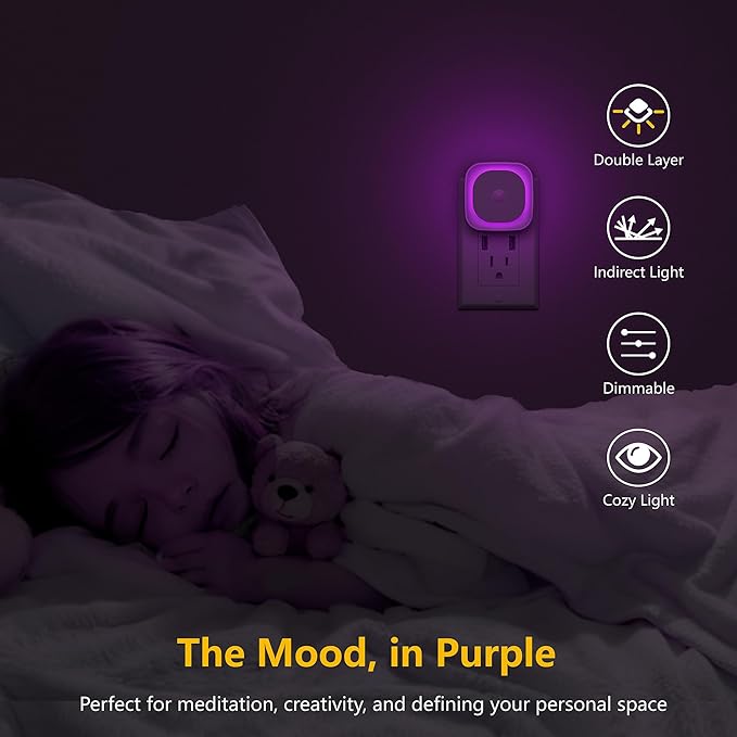 2 Pack Plug in Night Light - Image 6