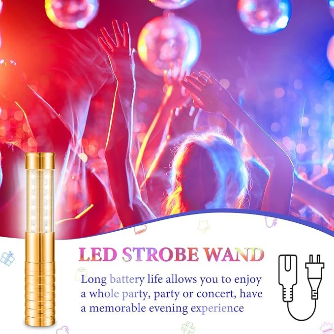 Civaner Upgrade 4 Pcs Bottle Service Lights LED Strobe Baton Bottle Girl Lights - Image 6