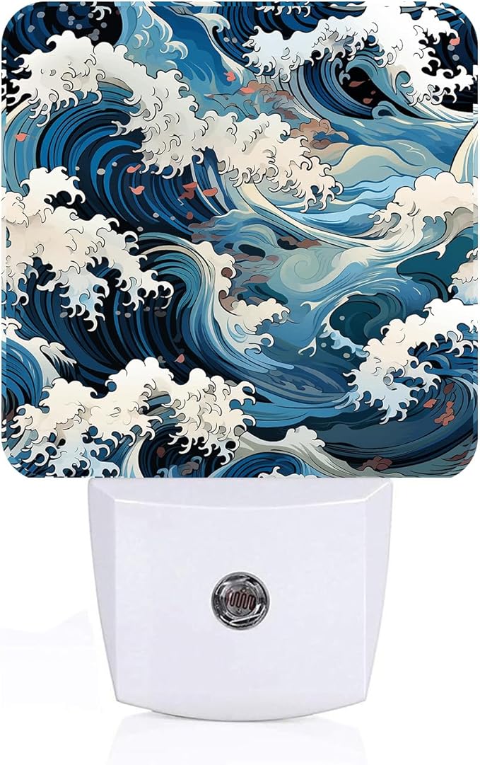 Movement of Waves Night Light, Plug-in Night Lights by Unknown