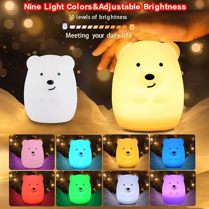 WHA&DARREN Large Owl Night Light - Image 2