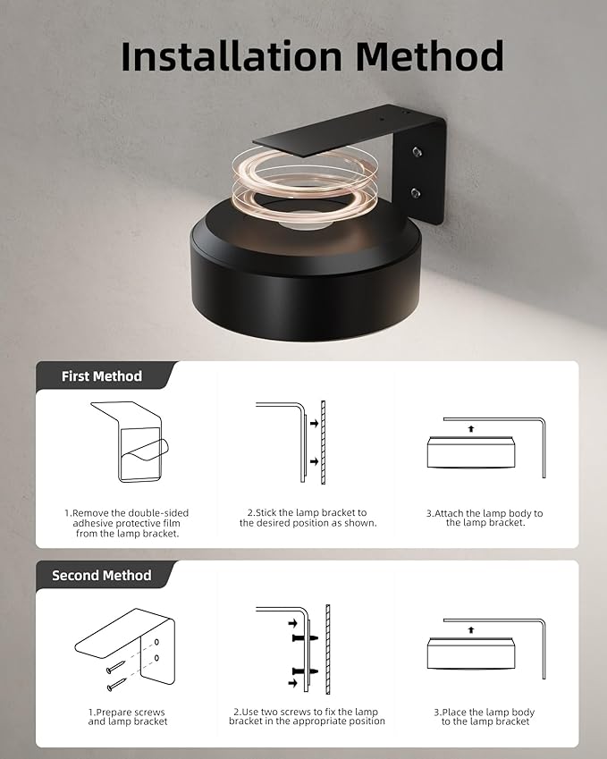 EZVALO Picture Lights for Wall, 2000mAh Rechargeable Battery Magnetic Poster - Image 9