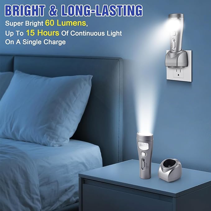 6 Pack Rechargeable Emergency Lights - Image 7