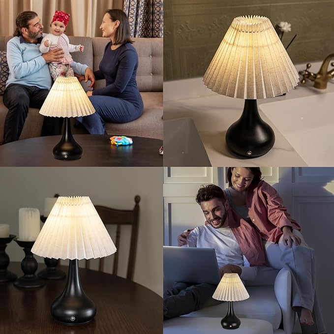 MJ PREMIER Cordless Lamp, Rechargeable Table Lamp - Image 7