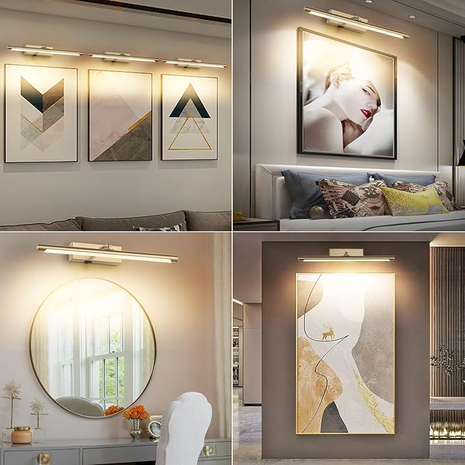 Picture Light for Wall Battery Operated, 3 Color Temps, Wireless Wall Light for - Image 4
