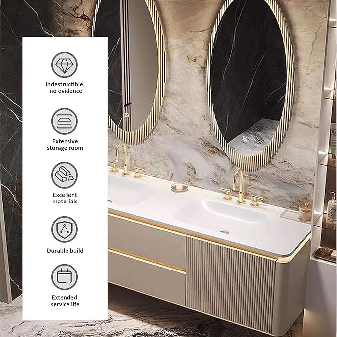 Double Sink Bathroom Vanity - Image 7