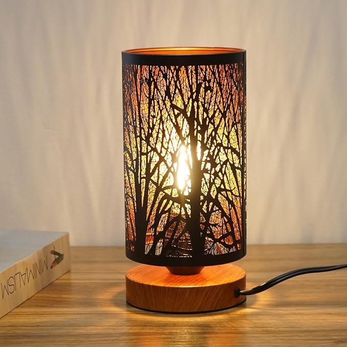 Small Industrial Table Lamps Dimmable, Bedside Lamps - Image 6