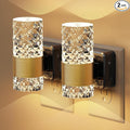 LED Night Lights Plug into Wall 2 Pack, Bubble Nightlight by Fuligent