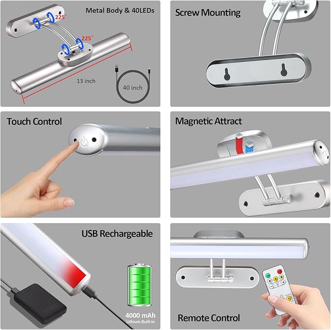MIOBLUE Wireless Picture Light - Image 2