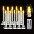 LED Flameless Window Candles by SunFunUSA