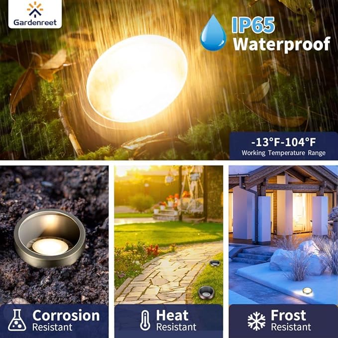 Gardenreet Outdoor Low Voltage Well Lights - Image 3