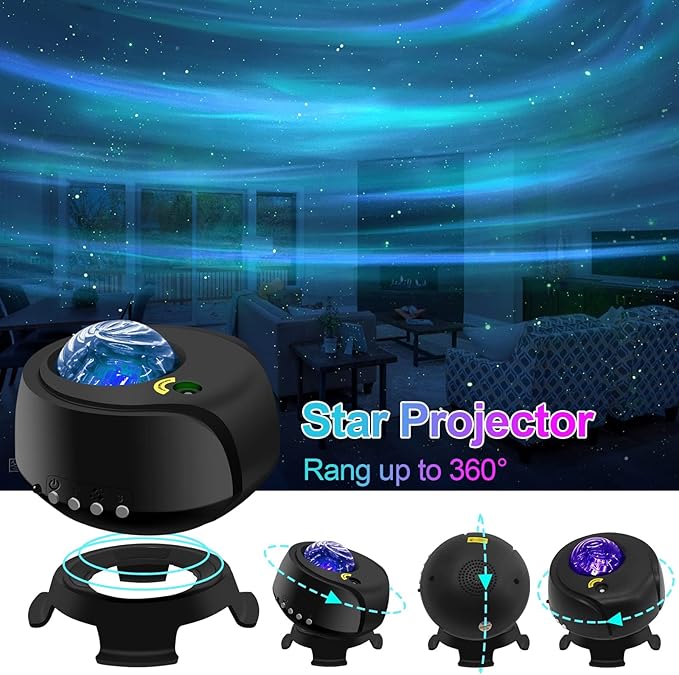 Larger Coverage Area Galaxy Projector, - Image 2
