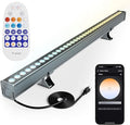 Smart Wall Washer Lights Adjustable Color Temperature 2700K-6500K, 72W 9600lm by ProfessionalRGBWLEDSupplier