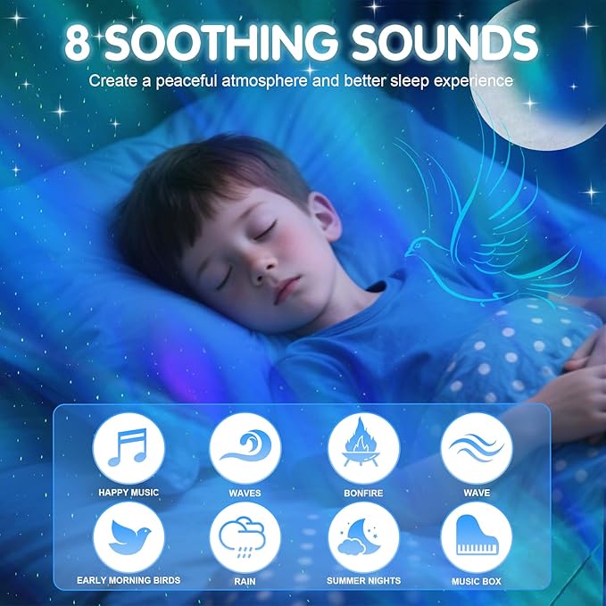 Galaxy Moon Projector, Star Night Light Projector - Image 5