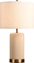 O’Bright Dune - Battery Powered Table Lamp, Rechargeable Cordless Ceramic Lamp by OBright